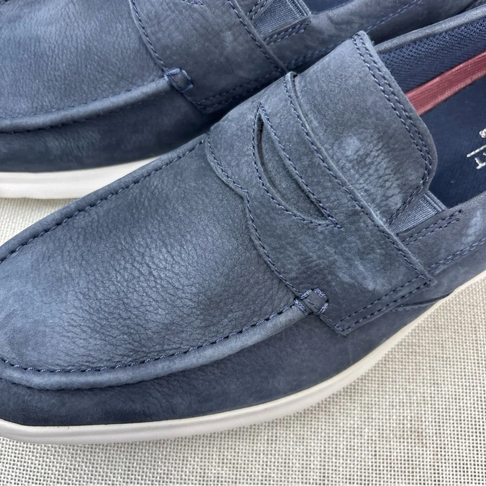 Rockport Men's Blue Truflex Dressports Penny Loafers Size 7M